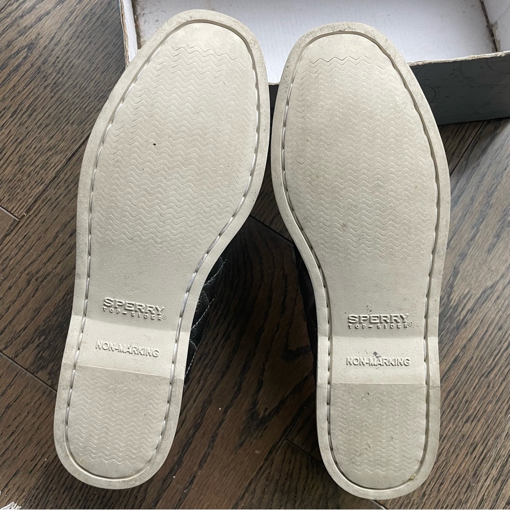 Sperry Quilted Metallic Boat Shoes - Picture 5 of 6